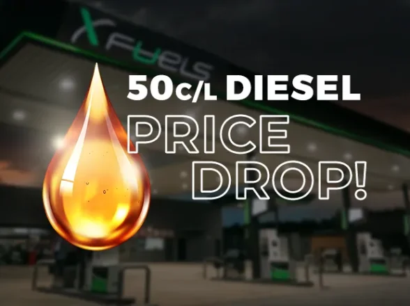 XFuels Drops Diesel Price by 50c Per Litre – Effective Immediately